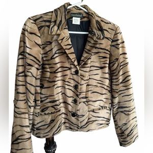 Harve Benard Ladies Jacket Short fitted Size 8